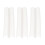 10 Pcs Loose Leaf Binding Spines 22mm Plastic Rings Transparent 13