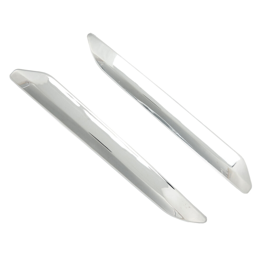 Replace Citroen C5 X7 Front Chrome Bumper Strips 2 Pack Silver 5011357054757