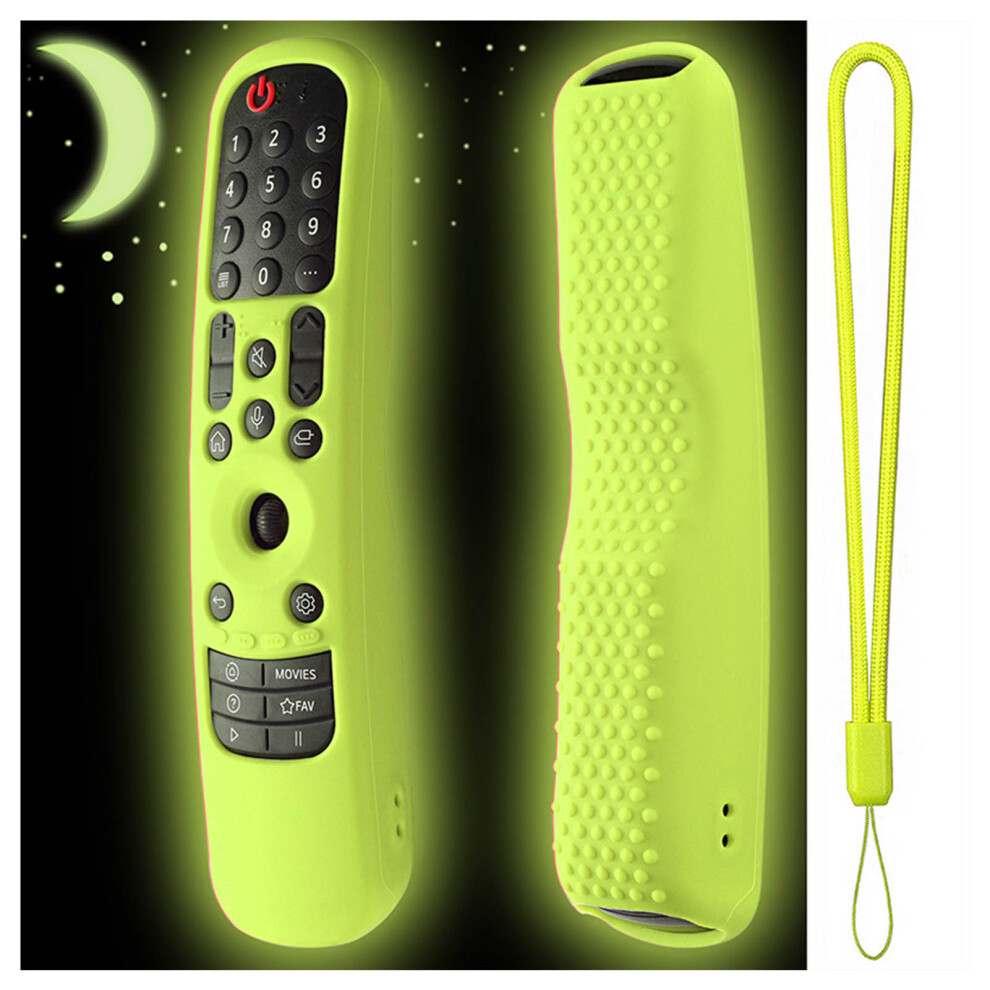 Shockproof Silicone Protective Cover For Mr21ga Mr21gc Remote Green 8291357055085