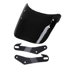 Schwarze SV650-Windschutzscheibe, 5 Zoll/12,7 cm oder 7 Zoll/17,78 cm
