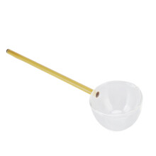 Glas-Rührlöffel 100 ml Gelb Hochtemperaturbeständig Kaffee-Tee-Mixer