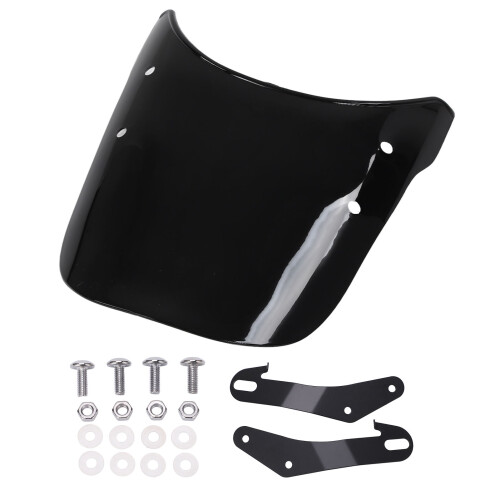 Schwarze SV650-Windschutzscheibe, 5 Zoll/12,7 cm oder 7 Zoll/17,78 cm 1