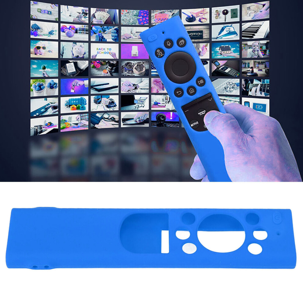 Silicone Remote Cover For Samsung Tm2180e, Bn59 Models Blue 8021357057877