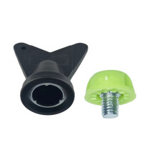 12Pcs Football Boot Studs for Adults Boy Girl Shoes-Green 7mm