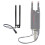 Portable Fishing Windproof Stick-Solid color style blue light 5