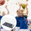 Display Box with Stand for Collection Basketball-Black bottom 5