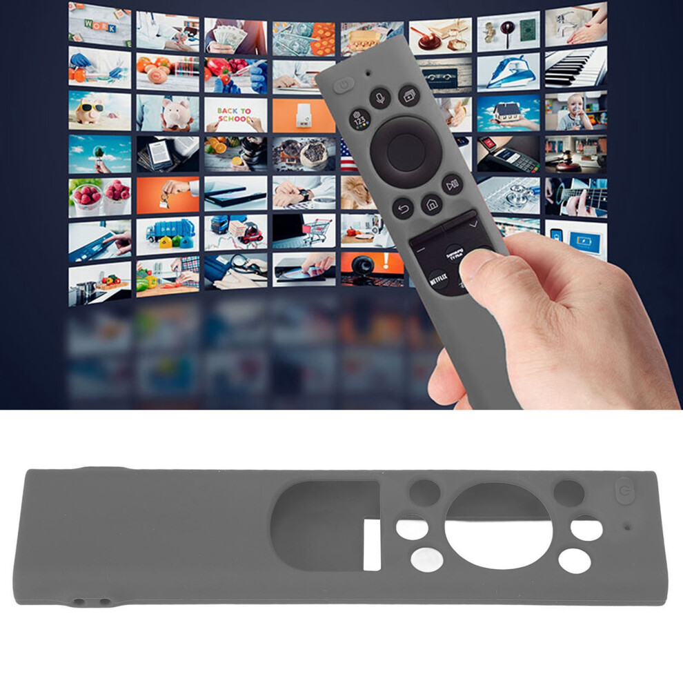 Drop Resistant Silicone Cover For Tm2180ecobn59 Remote Solar Cell Remote Grey 7901357057965