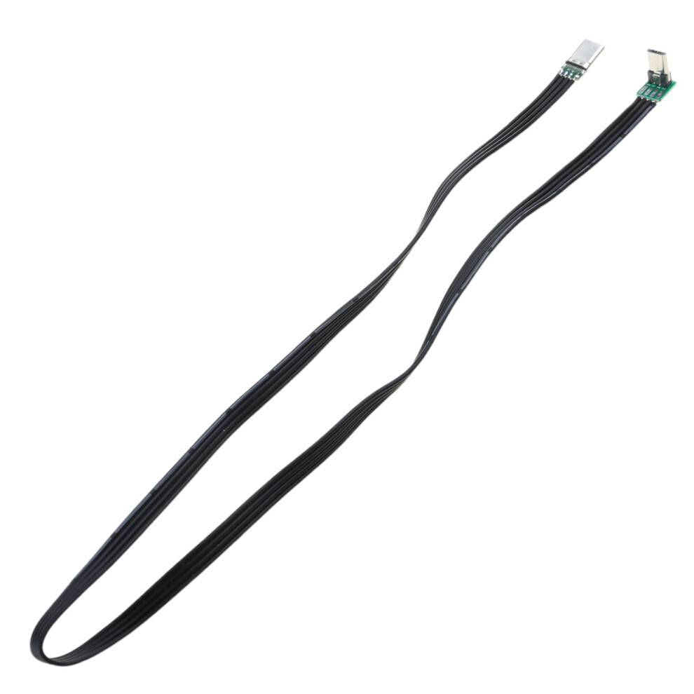 Short Ffc Usbc Flat Thin Ribbon Fpc Cable Usb Typec-50Cm Down 7704000074544