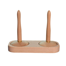 Yarn Holder Portable Wooden Weaving Spinner Tool For Easy Winding At Home Studio Workplace Crocheting Handcrafts