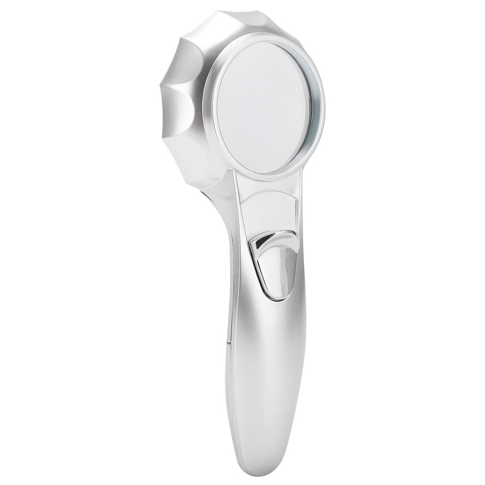 Handheld Magnifier 6LED Portable Small Size Outdoor Observation, Compact Handheld Magnifier With 6 LED Illumination