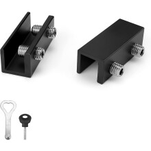(As show, One size) Sliding Bay Lock, Adjustable Sliding Window Limiter With Lock, Sliding Window Blocker, Sliding Veranda Door Lock and Window Lock.