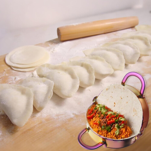 Tortilla Sealer, Dumpling Maker, Durable Leak-Proof Seal, Easy Cleanup, Compact Design 1