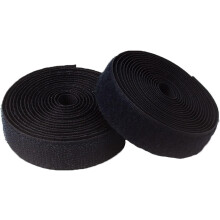 Sew-on Tape Hook 20mm Wide Non-Adhesive Nylon Hook-and-Loop Tape Navy Blue 2cm x 10m Roll for Sewing Clothes Cushions