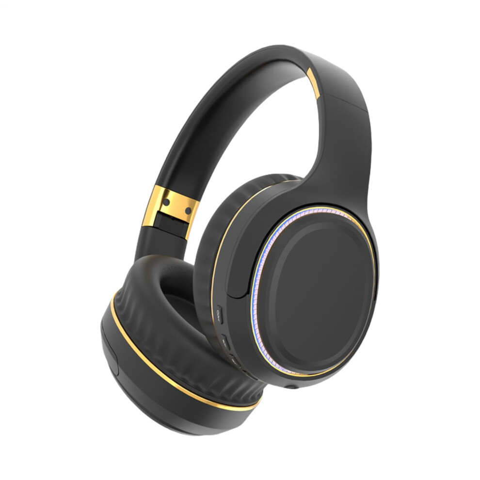 Noise Cancelling Headphones Wireless Game Earphones Foldable Stereo Bass Breathing For Gameplay Commuting Light 9067246441777