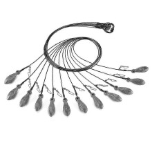 (As show, One size) Duck Decoy Rig for Waterfowl Hunting - 48in Outdoors -Style Anchor Rigging Line Accessories 6oz Weights