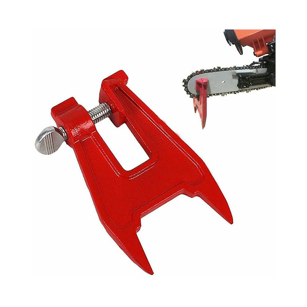 Kikidex (As Show, One Size) Stump Vise Saw Chain Sharpening Filing Tool