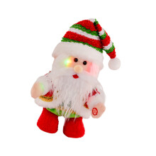 Glowing Musical Santa Figure Automated Left Right Movement