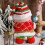 Glowing Musical Santa Figure Automated Left Right Movement 6