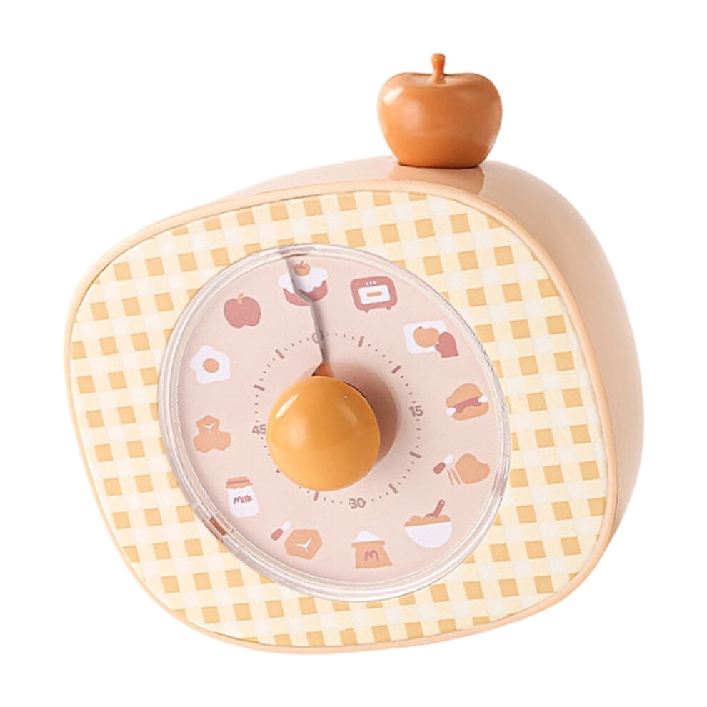 Study Kitchen Timer Visual Rotation Systems Quiet Design- Yellow 7695000241923
