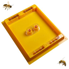 Bright Yellow Bees Feeder Attracts Bees ABS Construction-1PCS