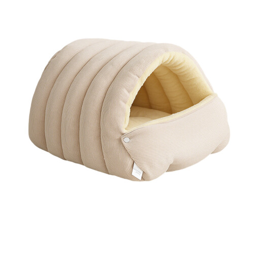 Maison pour animaux de compagnie en-Taille moyenne Beige clair