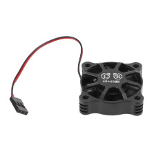 Aluminum Alloy RC Motor Cooling Fan 40x40mm for 1/8-1/12 Cars Black
