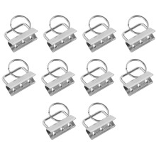 (10 pièces) Clips d'extrémité de sangle de 32mm-boucles de