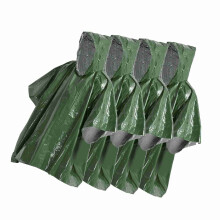 Notfall-Regenponcho- und Wärmedecken-Set, 4 Stück, 100x125cm