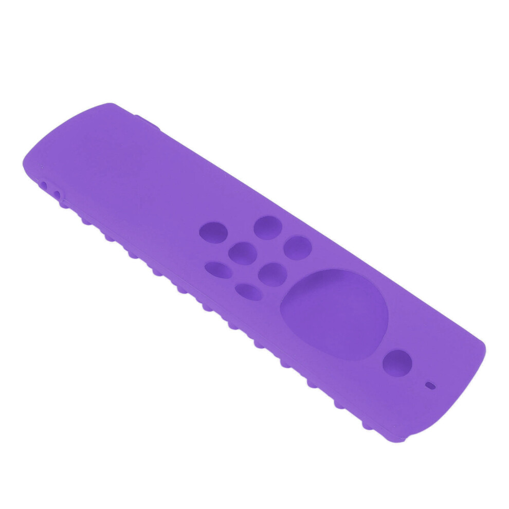 Shockproof Silicone Remote Case For Fire Tv Stick Lite Washable Cover Purple 8771357064374