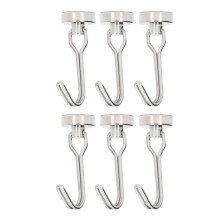 6 Stück magnetische Schaukelhaken, kleine, leichte