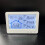Remote Wireless Thermometers Hygrometer 5" High Contrast-White 7