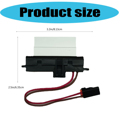 High Performances Blower Resistor Quick Install Corrosion Proof 2