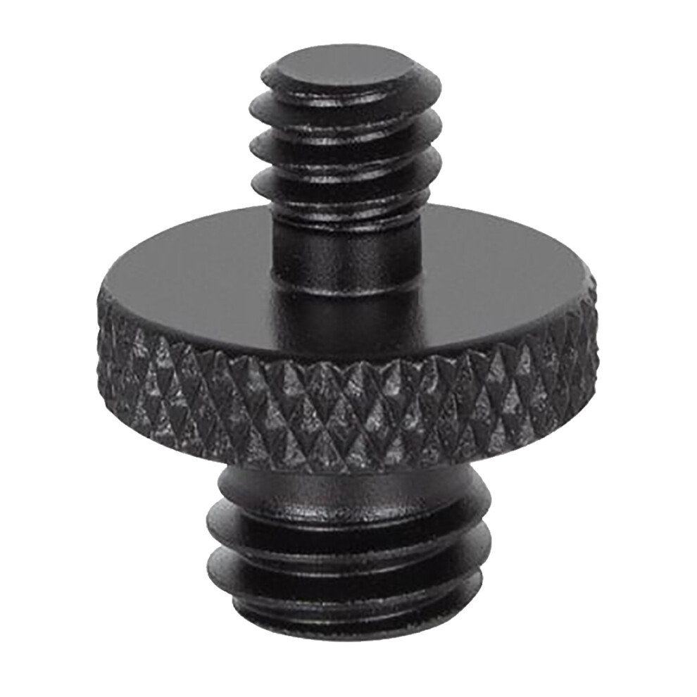 Double Headed Metal Screw Adapter 1/4" Male To-Small To Large 7704000075510