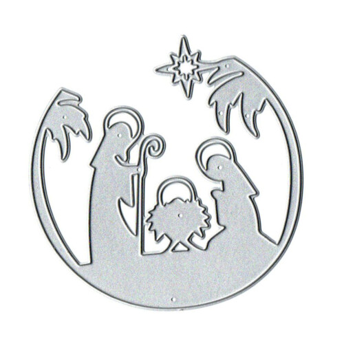 Nativity Metal Cutting Dies Template Stencil Scrapbooking for