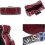 Guitar Shape Zipper Bag with Adjustable Shoulder Belt-Deep Blue 7