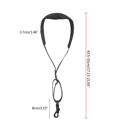Saxophone Neck Strap Breathable Strap Padded Upgraded for Alto 2