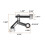 Heavy Duty Adjustable Hinge Pin Door Stopper Stop with-Multi 2