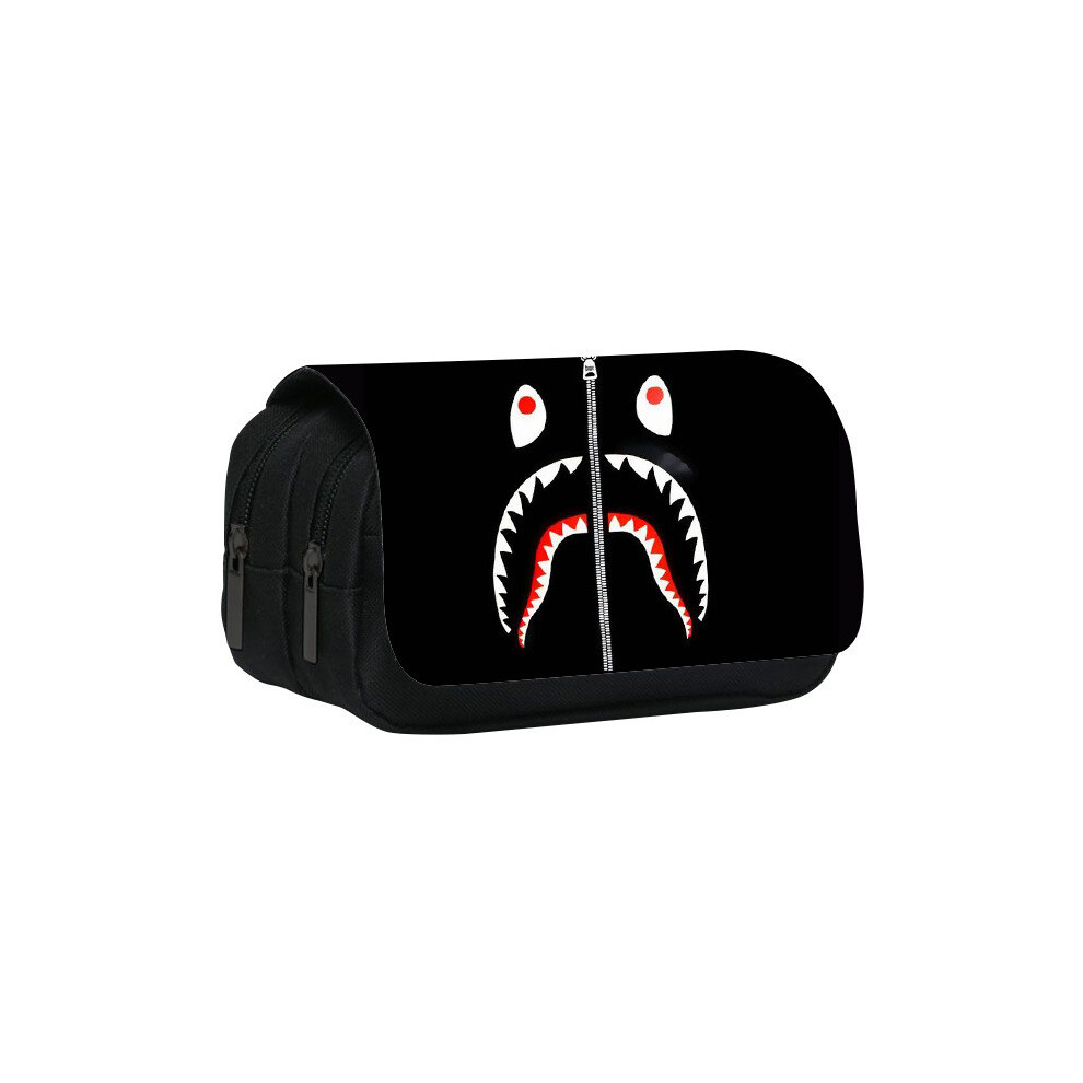 (Style1) Student Printed Sprayground Single Double Lightweight Storage Stationery Bag-image-OPC-PMKN7MZ-NEW