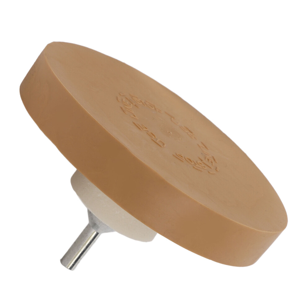 Eraser Wheel Tool Kit For Effortless Glue Decal & Paint Removal Brown 9391357067343