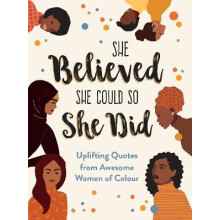 She Believed She Could So She Did by Sunny Fungcap Hardcover Book