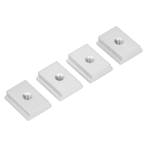 4 Stück Schiebenutenstein T-Typ Aluminiumlegierung 2