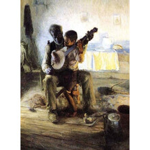 The Banjo Lesson Notebook by Henry Ossawa Tanner Paperback Book