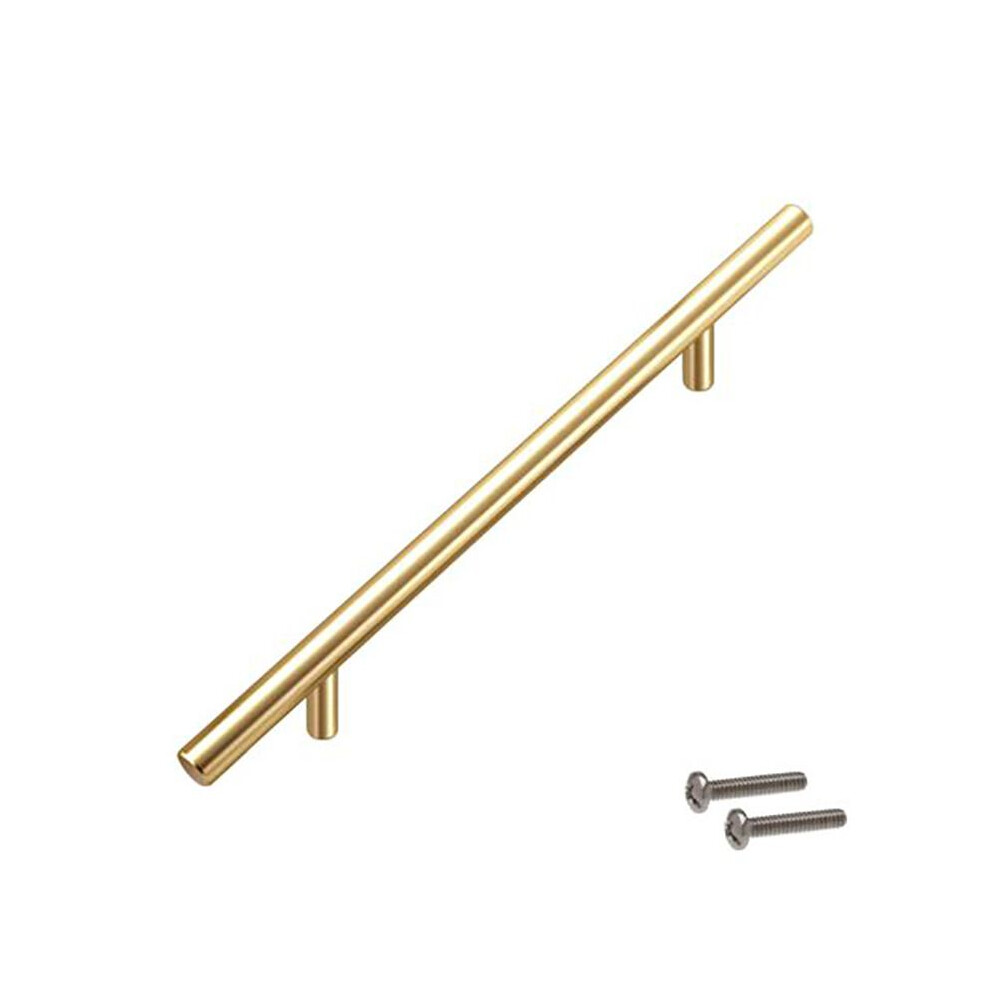 (Gold, 12*500*320mm) T Bar Handles Bathroom Kitchen Cupboard Drawer Cabinet Door Handle Hole 64320mm