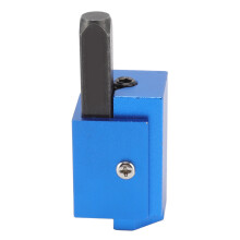 Durable Blue Square Corner Chisel with High Accuracy for Woodworking