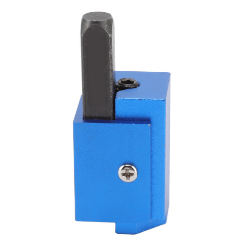 Durable Blue Square Corner Chisel with High Accuracy for Woodworking