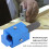 Durable Blue Square Corner Chisel with High Accuracy for Woodworking 8
