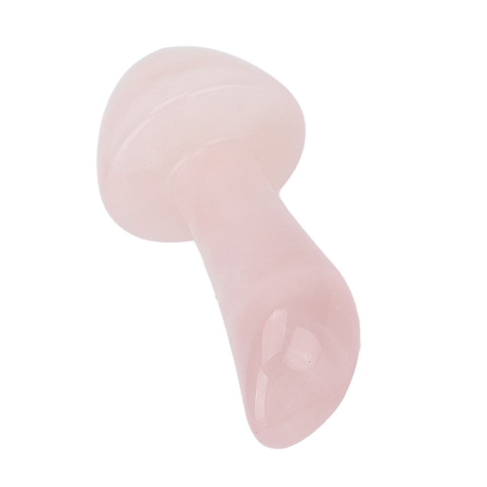 Pink Mushroom Jade Stone Massage Gua Sha For Full Body Relaxation