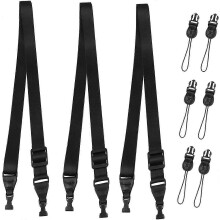 Adjustable Luggage Straps Set of 3, Laptop Shoulder Strap Crossbody Bag