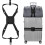 Elastic Luggage Straps Black, Bag Carry Aid, Suitcase Security Strap 1
