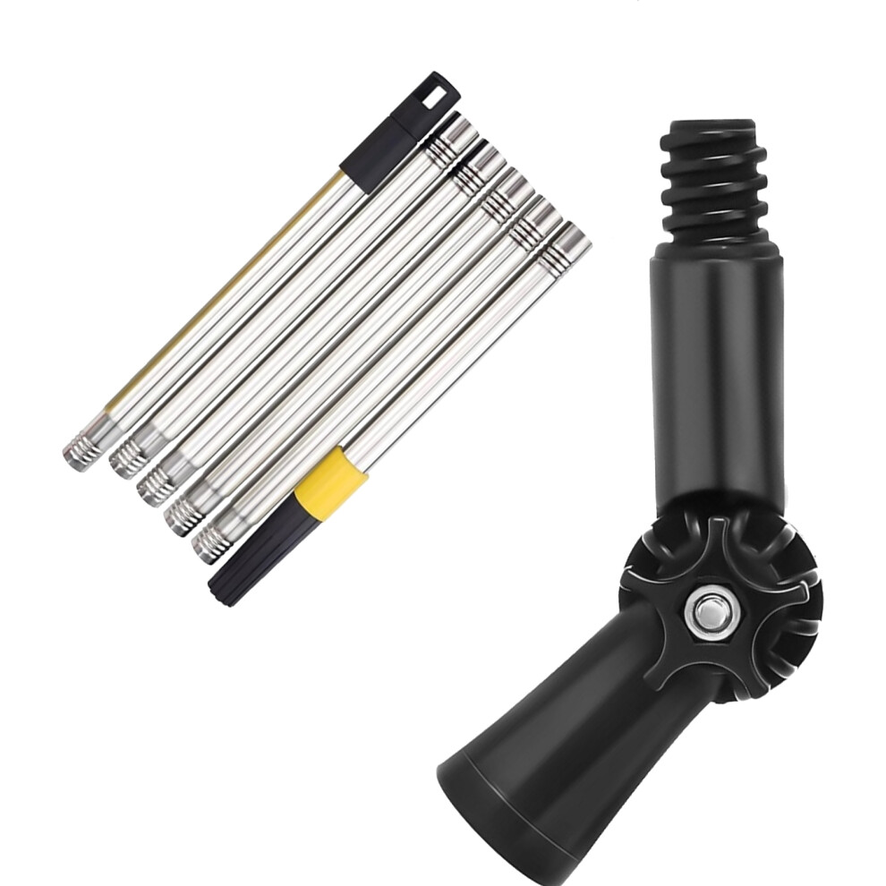 Multipurpose Extendable Scrubbers Poles 180 Rotating-180Cm Set 7754000234240
